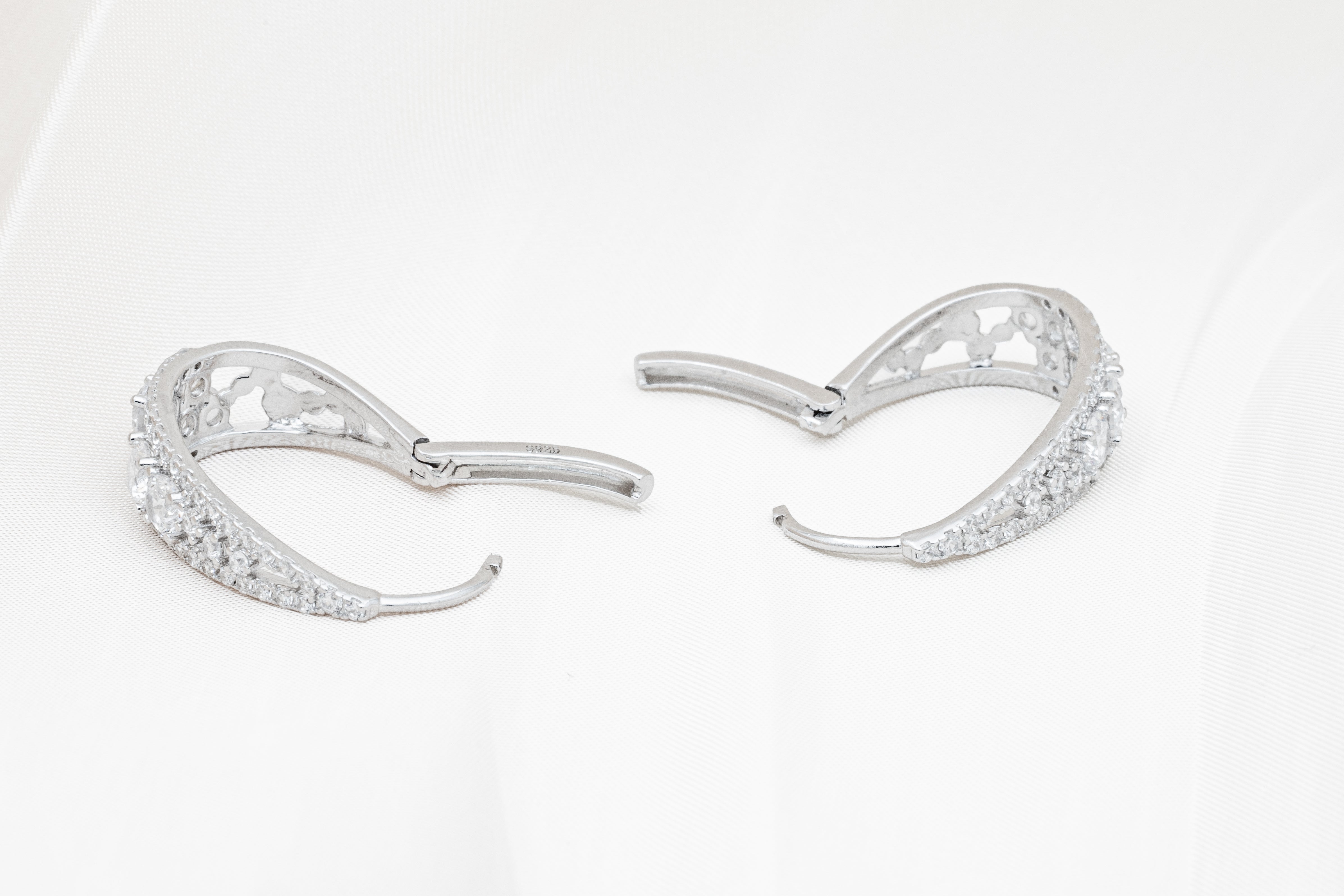 Eternal Sparkle Hoop Earrings